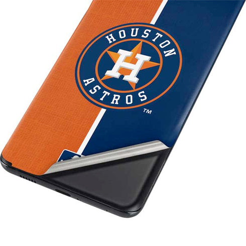MLB Houston Astros Split Galaxy S21 Plus 5G Skin