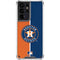 MLB Houston Astros Split Galaxy S21 Ultra 5G Clear Case