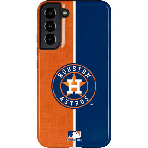 MLB Houston Astros Split Galaxy S22 Plus Pro Case