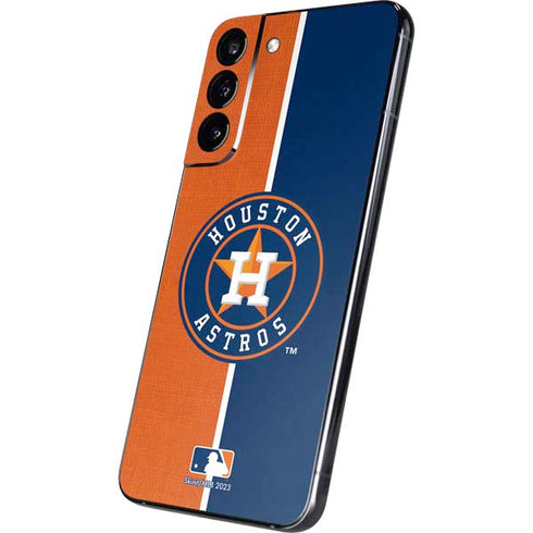 MLB Houston Astros Split Galaxy S22 Plus Skin