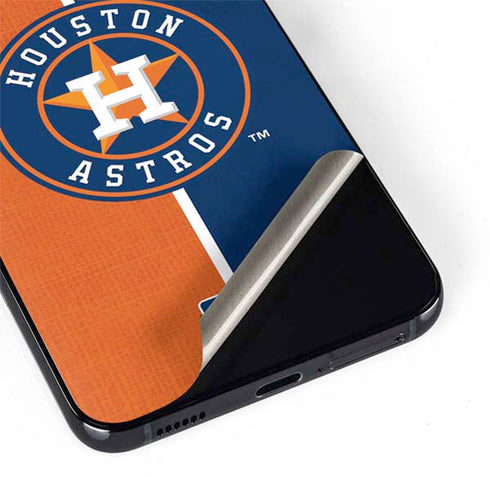 MLB Houston Astros Split Galaxy S22 Skin