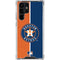 MLB Houston Astros Split Galaxy S22 Ultra Clear Case