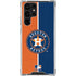 MLB Houston Astros Split Galaxy S22 Ultra Clear Case