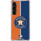 MLB Houston Astros Split Galaxy S23 Clear Case