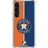 MLB Houston Astros Split Galaxy S23 Clear Case
