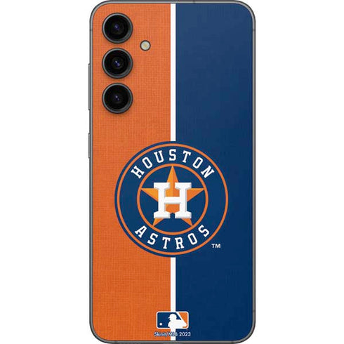MLB Houston Astros Split Galaxy S23 FE Skin