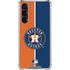 MLB Houston Astros Split Galaxy S23 Plus Clear Case