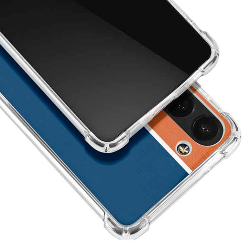 MLB Houston Astros Split Galaxy S23 Plus Clear Case