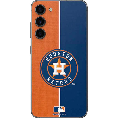MLB Houston Astros Split Galaxy S23 Plus Skin