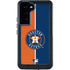 MLB Houston Astros Split Galaxy S23 Plus Waterproof Case