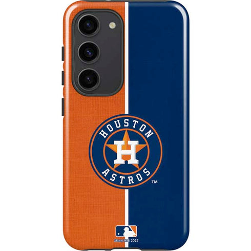 MLB Houston Astros Split Galaxy S23 Pro Case