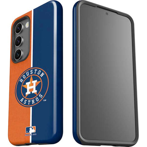 MLB Houston Astros Split Galaxy S23 Pro Case