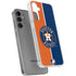 MLB Houston Astros Split Galaxy S24 Plus Clear Case