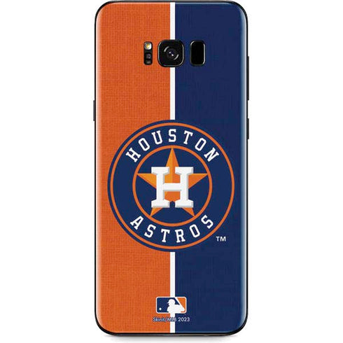 MLB Houston Astros Split Galaxy S8 Plus Skin