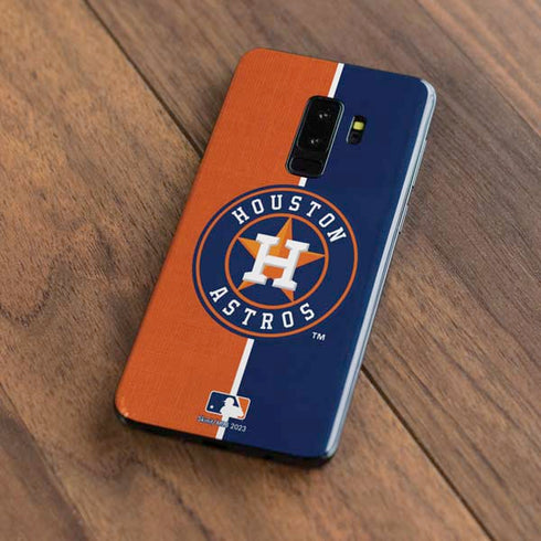MLB Houston Astros Split Galaxy S9 Plus Skin