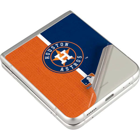 MLB Houston Astros Split Galaxy Z Flip3 5G Skin