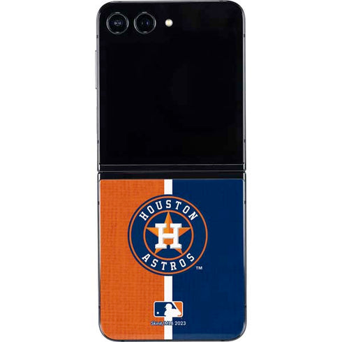 MLB Houston Astros Split Galaxy Z Flip5 5G Skin