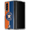 MLB Houston Astros Split Galaxy Z Fold4 5G Clear Case