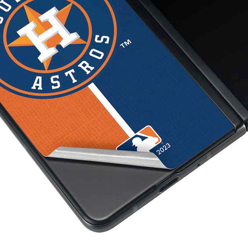 MLB Houston Astros Split Galaxy Z Fold4 5G Skin