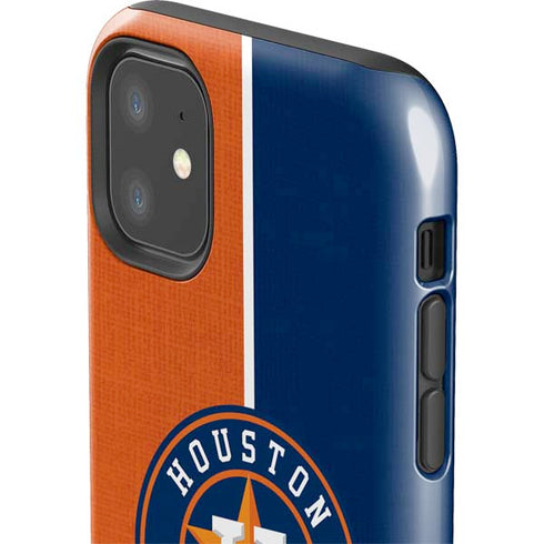 MLB Houston Astros Split iPhone 11 Impact Case