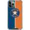 MLB Houston Astros Split iPhone 11 Pro Max Clear Case