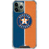 MLB Houston Astros Split iPhone 11 Pro Max Clear Case