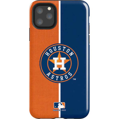 MLB Houston Astros Split iPhone 11 Pro Max Impact Case