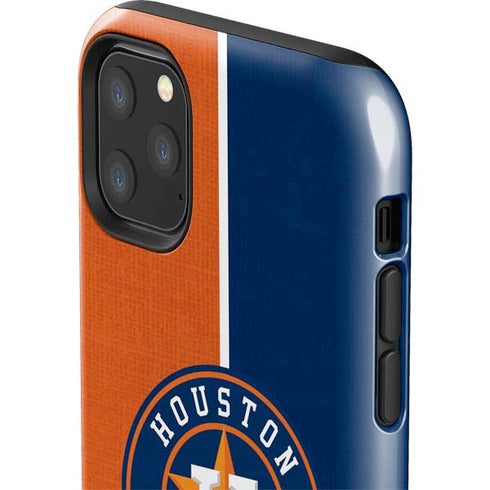 MLB Houston Astros Split iPhone 11 Pro Max Impact Case