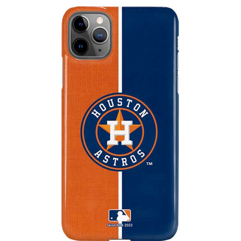 MLB Houston Astros Split iPhone 11 Pro Max Lite Case