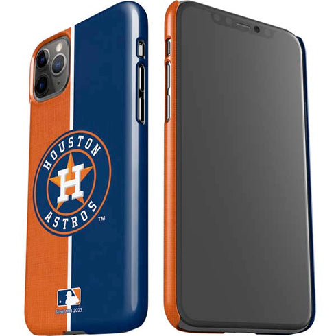 MLB Houston Astros Split iPhone 11 Pro Max Lite Case