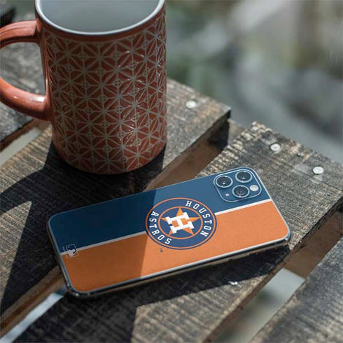 MLB Houston Astros Split iPhone 11 Pro Max Skin