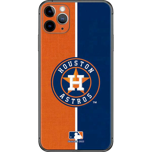 MLB Houston Astros Split iPhone 11 Pro Max Skin