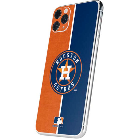 MLB Houston Astros Split iPhone 11 Pro Max Skin