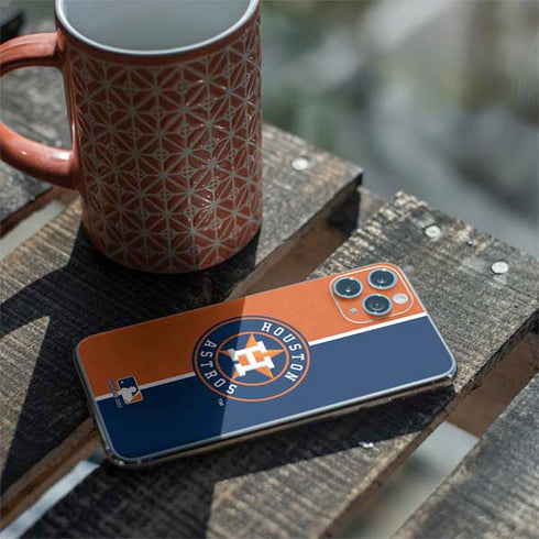 MLB Houston Astros Split iPhone 11 Pro Skin