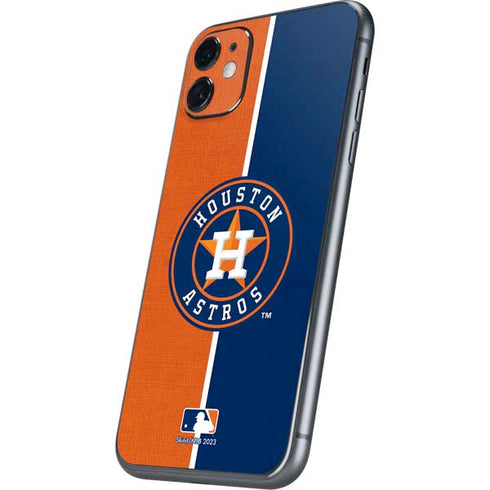MLB Houston Astros Split iPhone 11 Skin