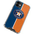 MLB Houston Astros Split iPhone 12 Mini Clear Case