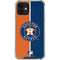 MLB Houston Astros Split iPhone 12 Mini Clear Case
