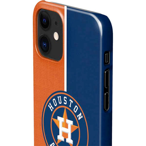 MLB Houston Astros Split iPhone 12 Mini Lite Case