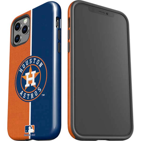 MLB Houston Astros Split iPhone 12 Pro Impact Case