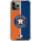 MLB Houston Astros Split iPhone 12 Pro Max Clear Case