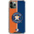 MLB Houston Astros Split iPhone 12 Pro Max Clear Case