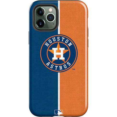 MLB Houston Astros Split iPhone 12 Pro Max Impact Case
