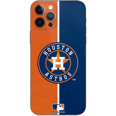 MLB Houston Astros Split iPhone 12 Pro Skin