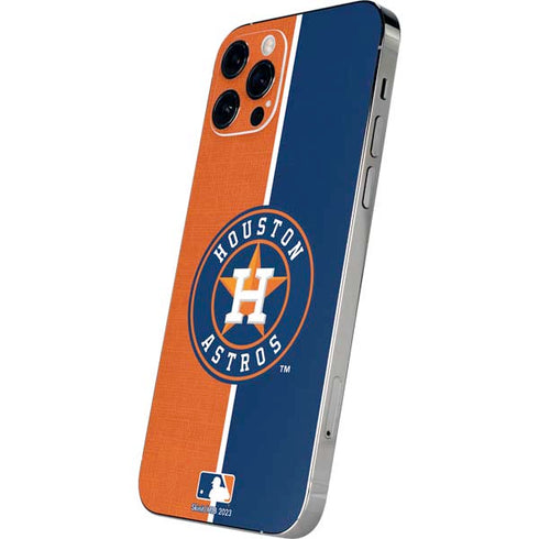 MLB Houston Astros Split iPhone 12 Pro Skin