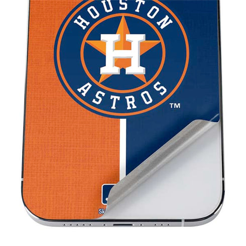MLB Houston Astros Split iPhone 12 Pro Skin