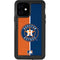 MLB Houston Astros Split iPhone 12 Waterproof Case