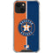 MLB Houston Astros Split iPhone 13 Mini Clear Case