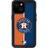 MLB Houston Astros Split iPhone 13 Mini Waterproof Case