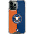 MLB Houston Astros Split iPhone 13 Pro Max Clear Case