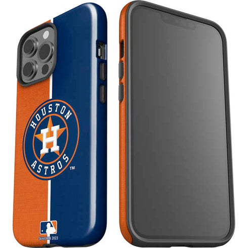 MLB Houston Astros Split iPhone 13 Pro Max Impact Case